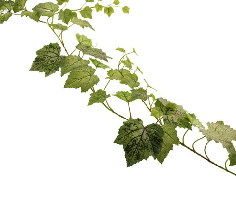 Artificial Outdoor UV faux grape vine garland 180cm for garden pergolas, restaurant exteriors and shop front displays