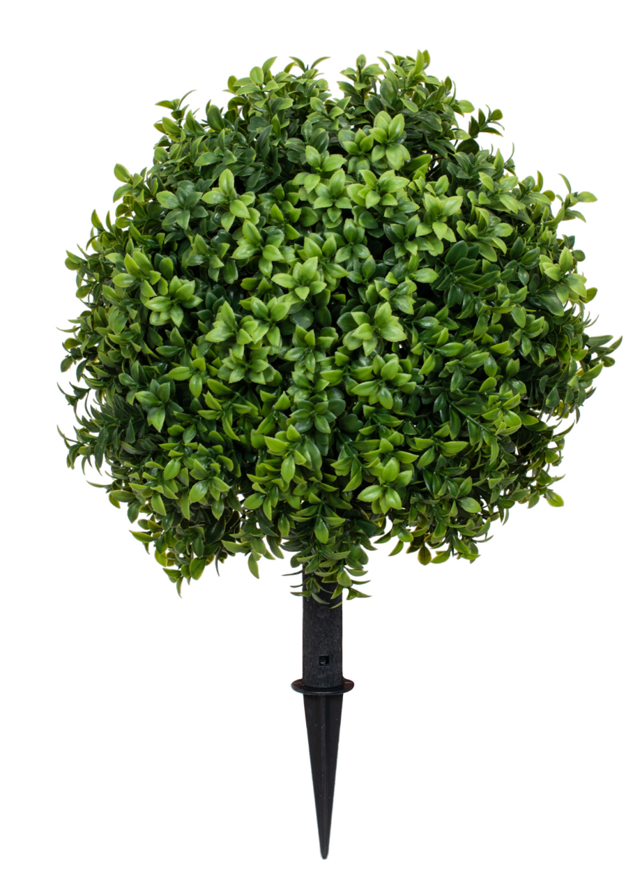 30cm Artificial Topiary Balls on Ground Spike